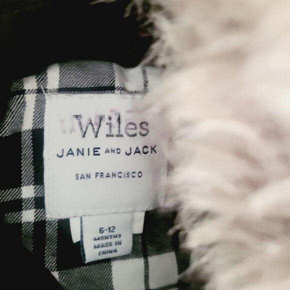 6-12M winter bundle Janie and Jack and Old Navy fleece lined denim - Picture 12 of 12